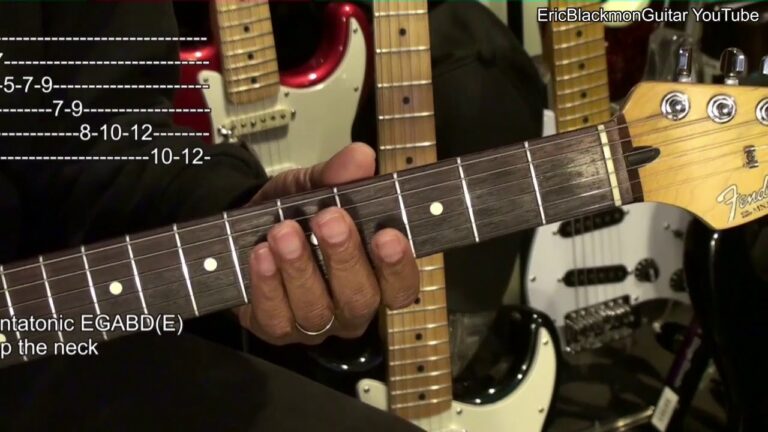 Unshackling Melody: The E Minor Pentatonic Scale Explored