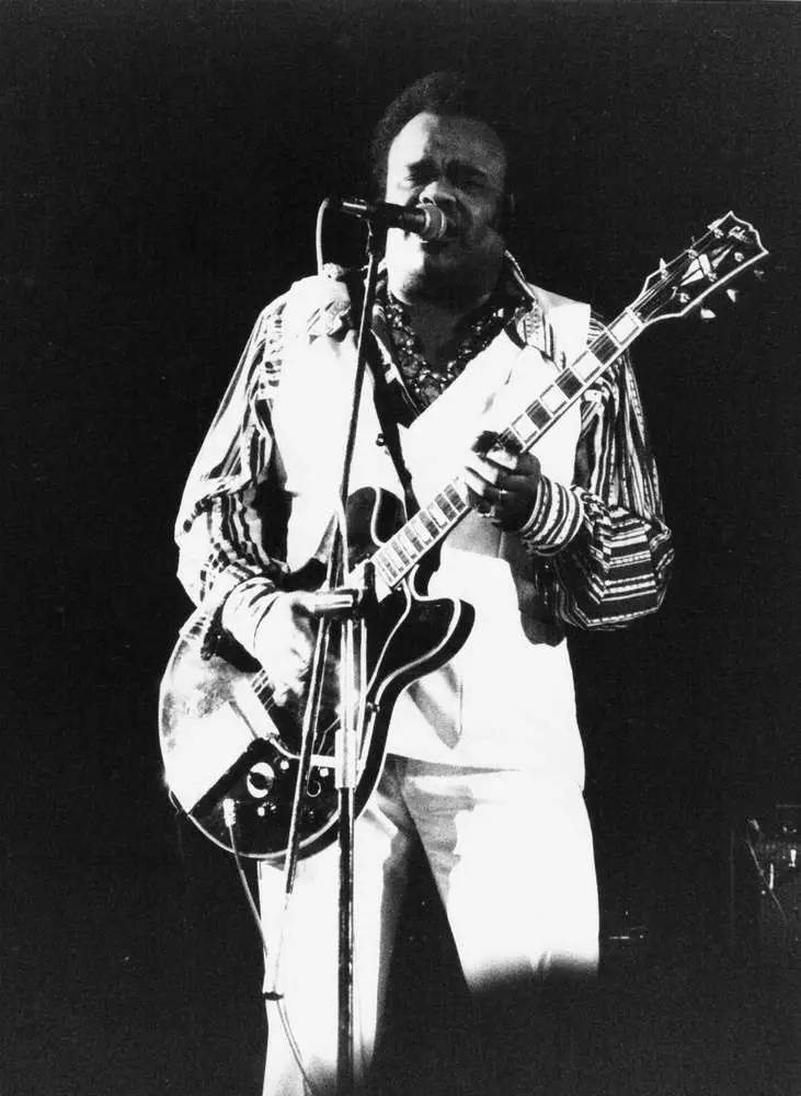 Freddie King in  1975