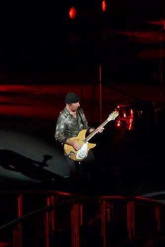 Guitarist of U2 The Edge