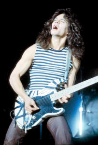 lightning-fast shredding of Eddie Van Halen