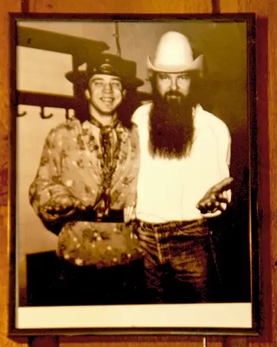 Stevie Ray Vaughan and Billy Gibbons