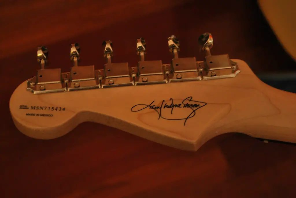 Kenny Wayne Sheppard Stratocaster Headstock