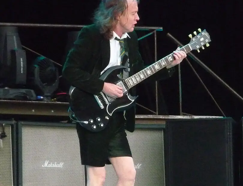 Style of Angus Young