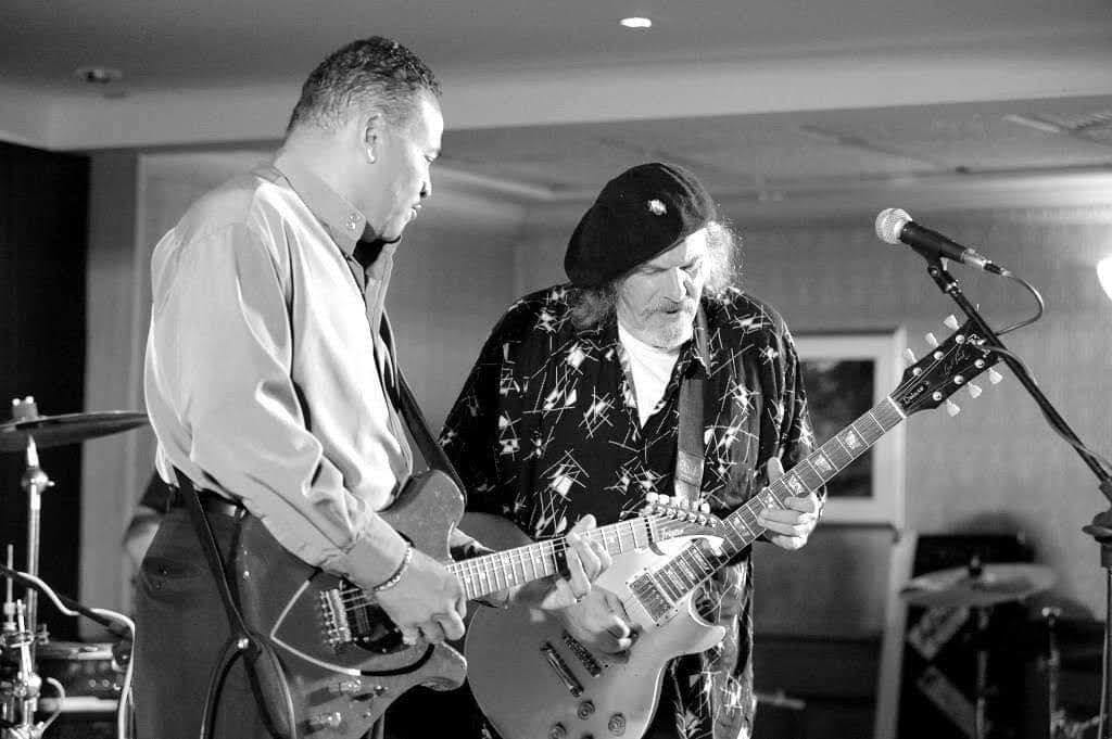 Sherman Robertson Blues Standards and Shared Stages: "Dust My Broom" with Mick Pini at The Crawdaddy
