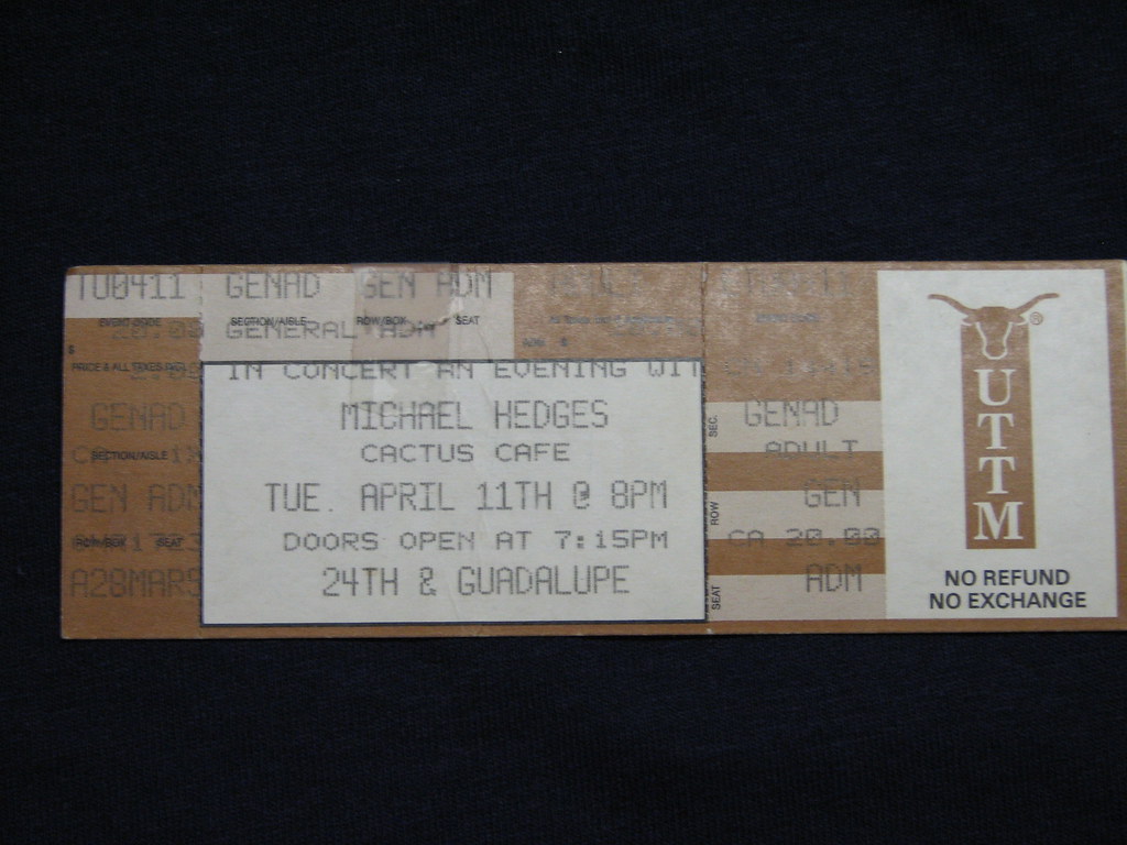 Michael Hedges was a true visionary whose tragic and untimely death left a profound void in the music world. He was the acoustic guitar's Jimi Hendrix