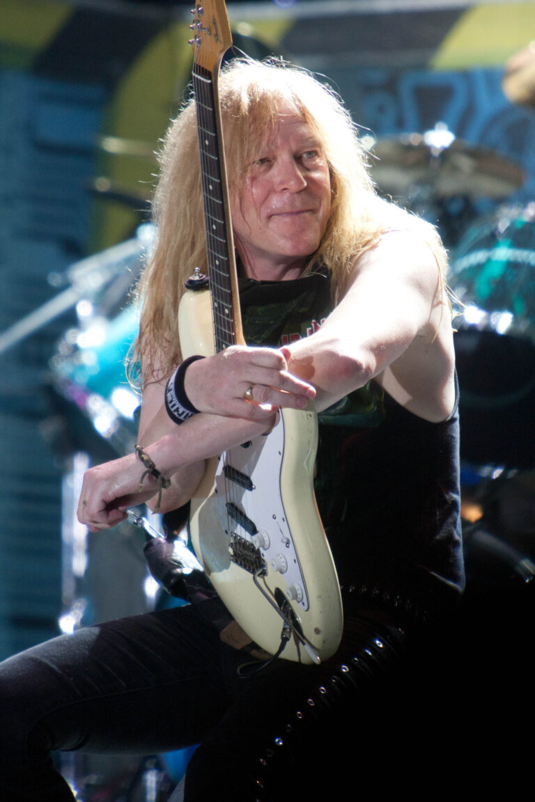 Janick Gers: The Stage-Stalking Lancer of Iron Maiden