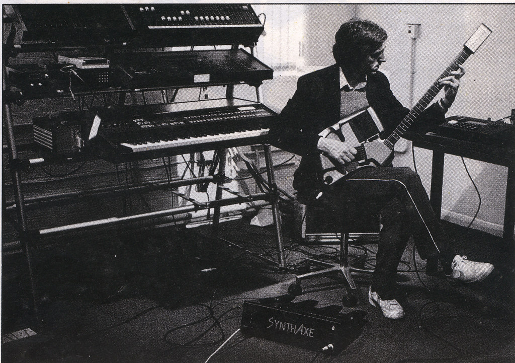 e was a famous pioneer of the SynthAxe, a rare and incredibly complex early guitar synthesizer. This futuristic instrument allowed him to control synthesizers and create even more unique and otherworldly textures, further distancing his sound from that of a traditional guitar.