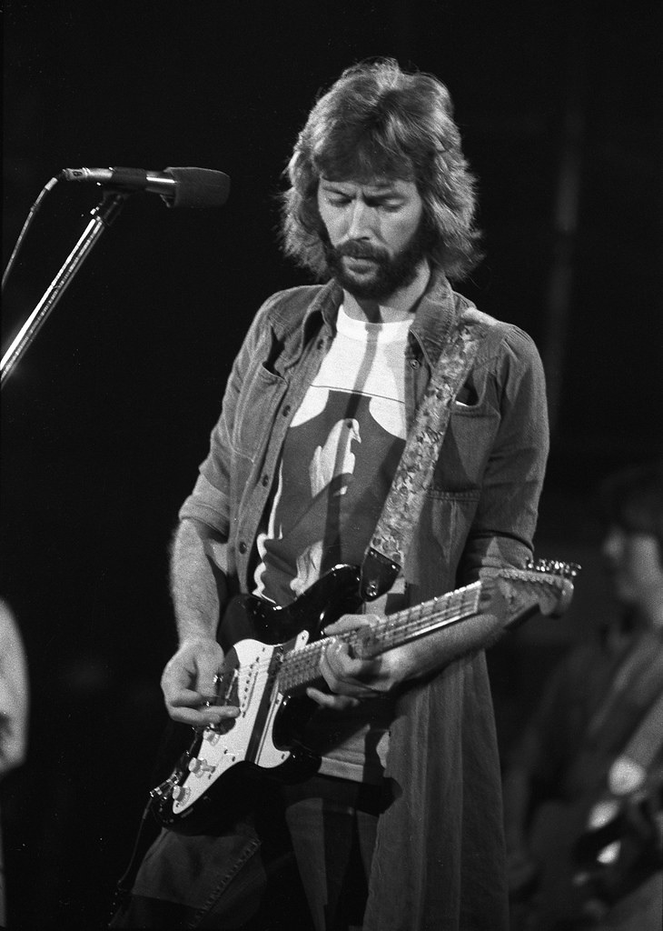 Clapton around the time he played with Dwayne Allman